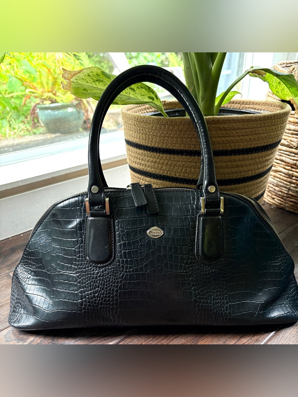 The Trend croc leather bag